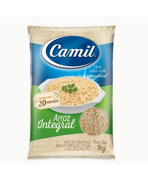 ARROZ INTEGRAL CAMIL 1KG