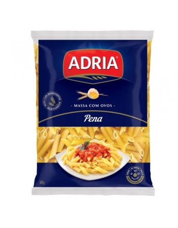 MACARRAO C/OVOS PENA (PENNE) ADRIA 500G