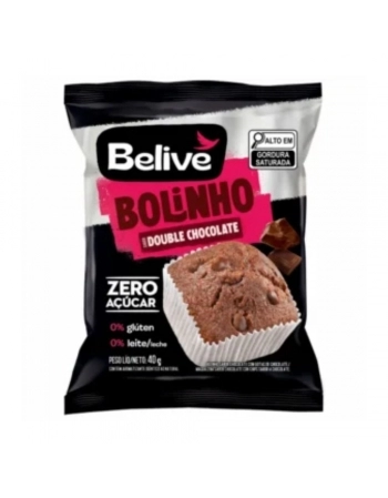 BOLINHO CHOCOLATE C/ GOTAS ZERO BELIVE 10X40G