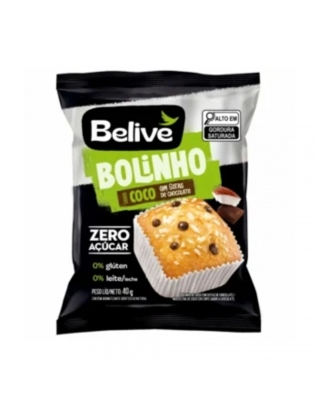 BOLINHO COCO BELIVE 10X40G