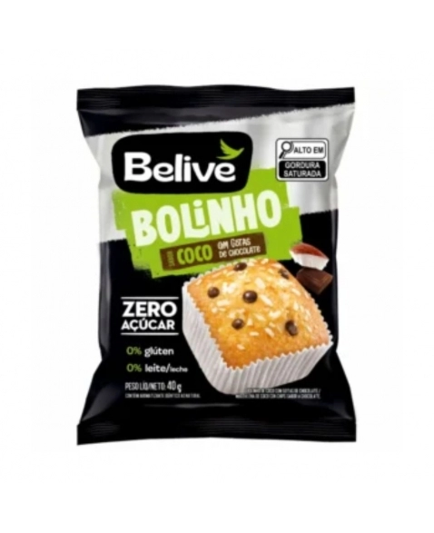 BOLINHO COCO BELIVE 10X40G