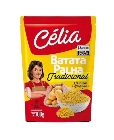 BATATA PALHA CELIA 100G