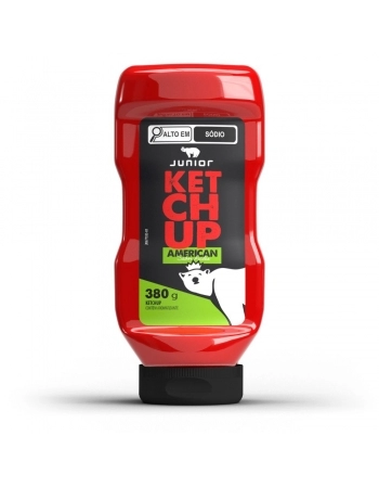 KETCUP AMERICANO JUNIOR FRASCO 380G