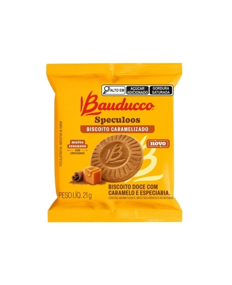 BISCOITO SPECULOOS BAUDUCCO 160X21G