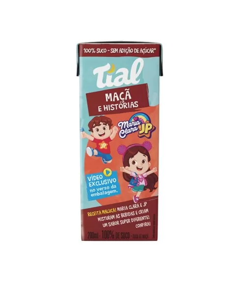 SUCO MACA 100% FRUTA TIAL 24X200ML