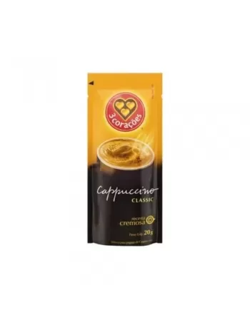 CAPPUCCINO CLASSICO 3CORACOES 50X20G