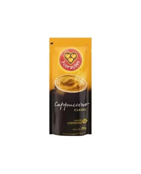 CAPPUCCINO CLASSICO 3CORACOES 50X20G