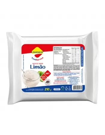 MOUSSE DIET LIMAO LOWCUCAR 210G