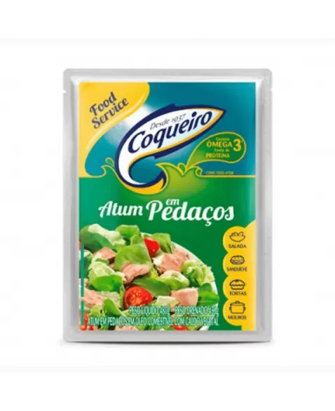 ATUM COQUEIRO EM PEDACOS POUCH 480G