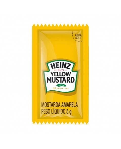 MOSTARDA SACHET HEINZ SACHET 192X5G