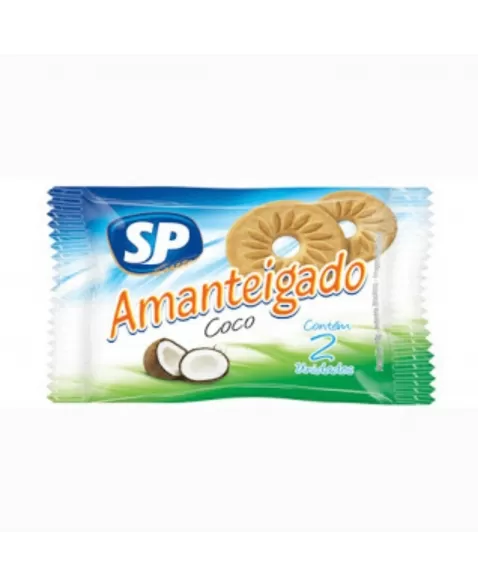 BISCOITO COCO SACHET SP 180X2