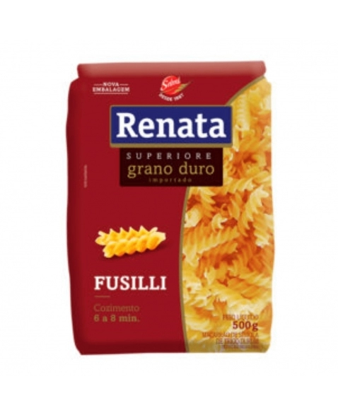 MACARRAO FUSILLI SUP GD RENATA 500G