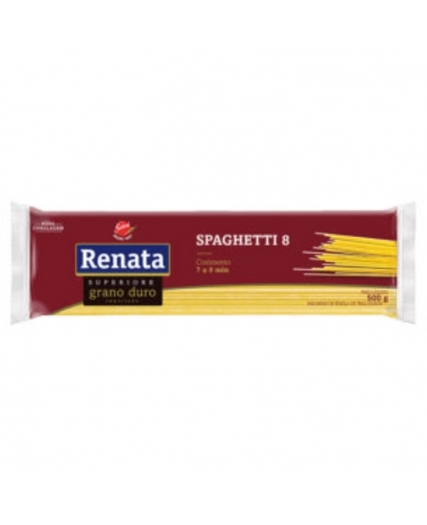 MACARRAO SPAGUETTI8 SUP GD RENATA 500G