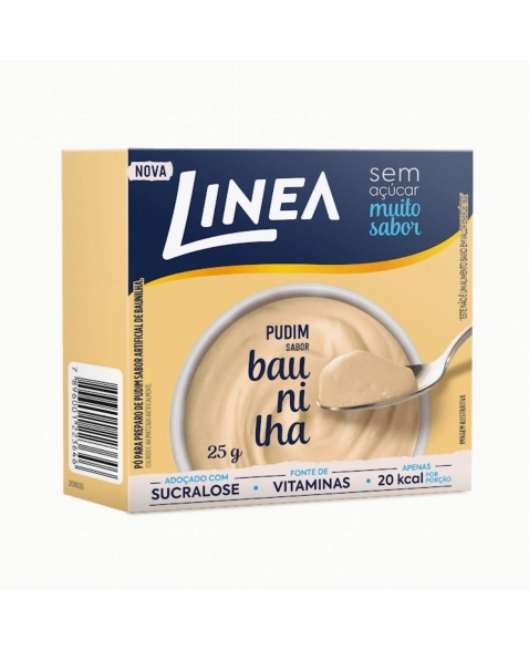 PUDIM DIET BAUNILHA LINEA 25G