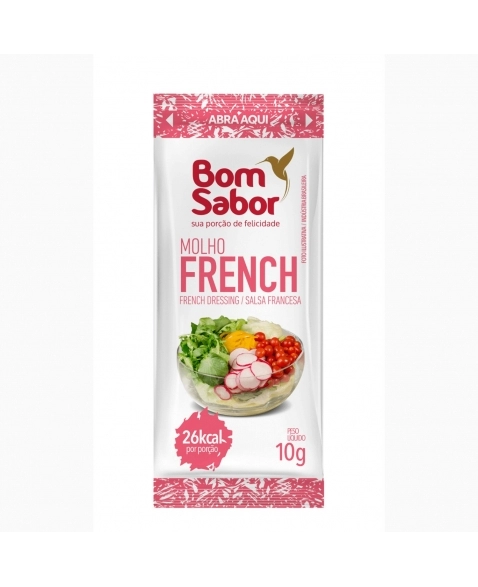 MOLHO FRENCH SACHET BOM SABOR 200X10G