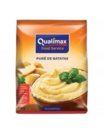 BATATA EM FLOCOS QUALIMAX 800G