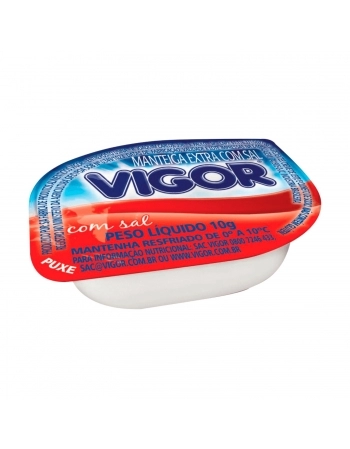 MANTEIGA C/SAL SACHET VIGOR 192X10G