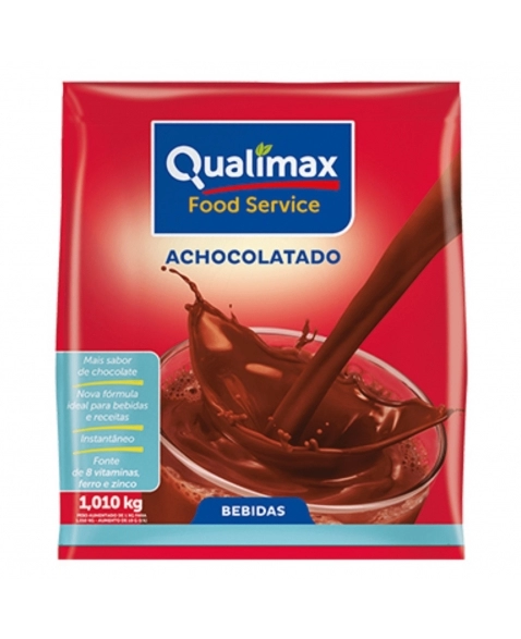 ACHOCOLATADO EM PÓ QUALIMAX 1,01KG