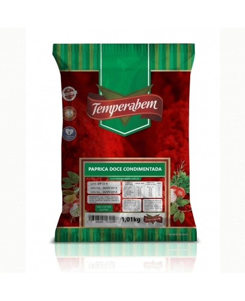 PAPRICA DOCE COND TEMPERABEM 1,01KG