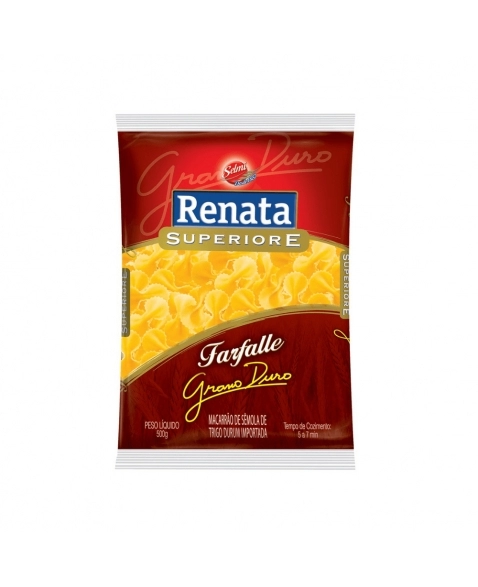 MACARRAO FARFALLE SUP GD RENATA 500G