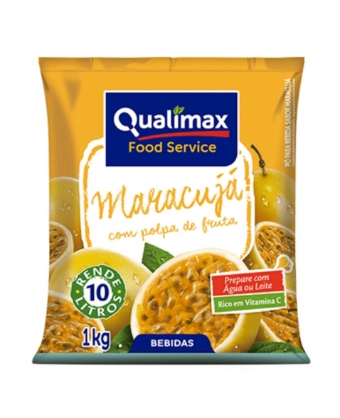 REFRESCO MARACUJA QUALIMAX 1KG