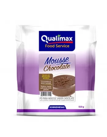 MOUSSE CHOCOLATE QUALIMAX 510G