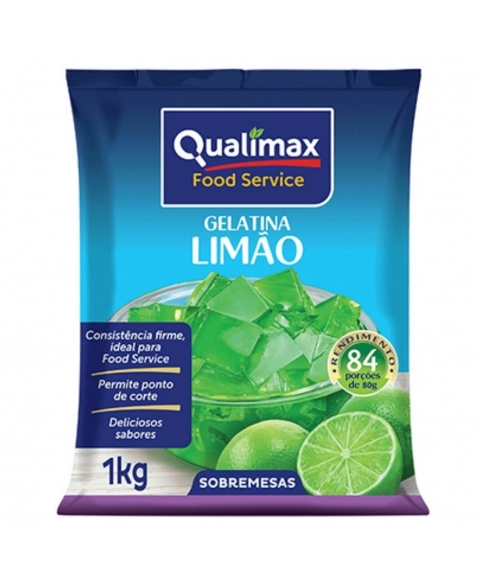 GELATINA LIMAO QUALIMAX 1KG